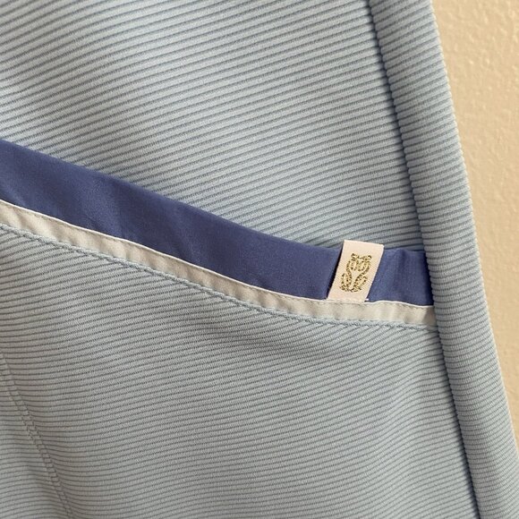 Simply Southern Women L Ice Blue Sporty Preppy Pockets 1/2 Zip Drew Dress NWT - Picture 5 of 12